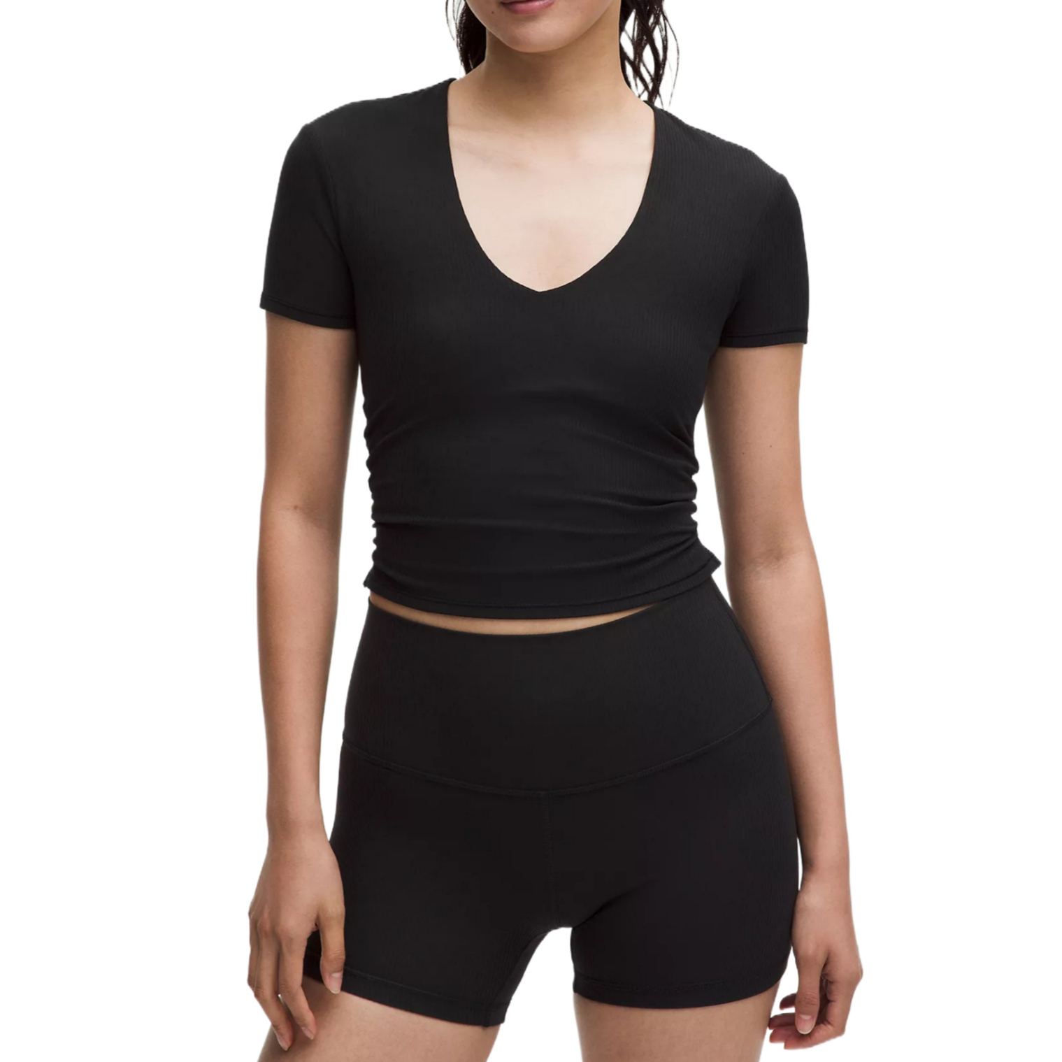 Lululemon Yoga T Shirts Women’s V Neck Moderate