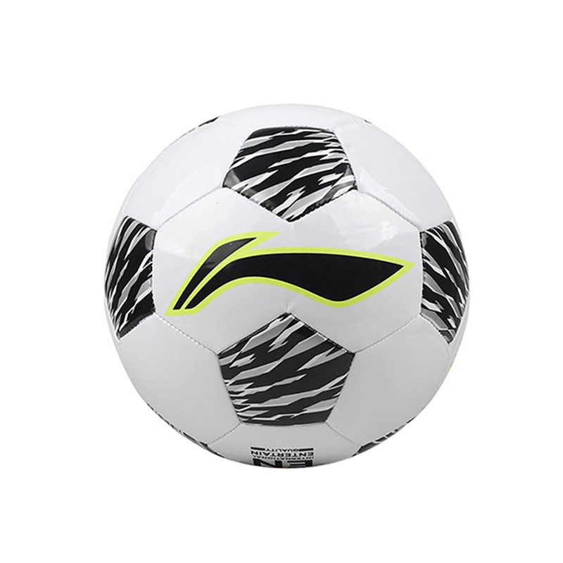 Li Ning Size 4 5 Size Soccer Ball TPU Machine Stitched Soccer Ball Unisex Black White