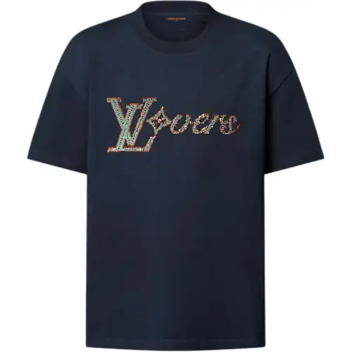 Lv Lv Vers Embellished Short Sleeved T Shirt