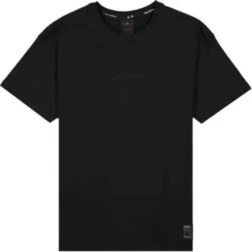 Jordan Apparel T Shirts Men's Black Crew Neck