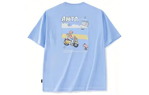 Anta T-Shirt Unisex Cloudy Blue
