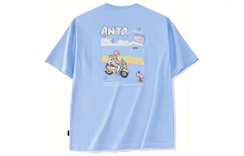Anta T-Shirt Unisex Cloudy Blue