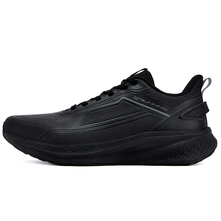 361° Wear resistant And Waterproof Low top Casual Running Shoes Men’s Obsidian Black