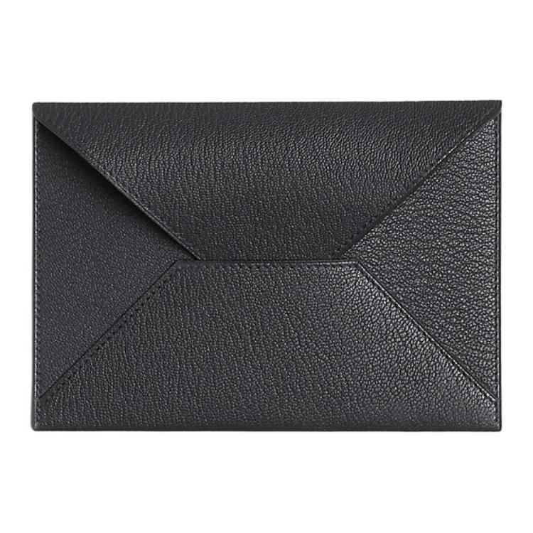 Женский клатч Hermes (серый)