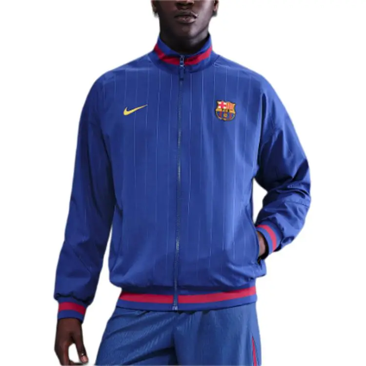 Nike Fc Barcelona Strike Home Men's Nike Dri-FIT Soccer Anthem Jacket