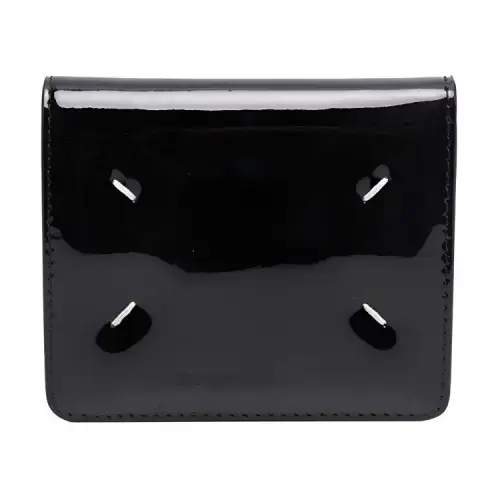 Maison Margiela Leather Wallet Men's Black