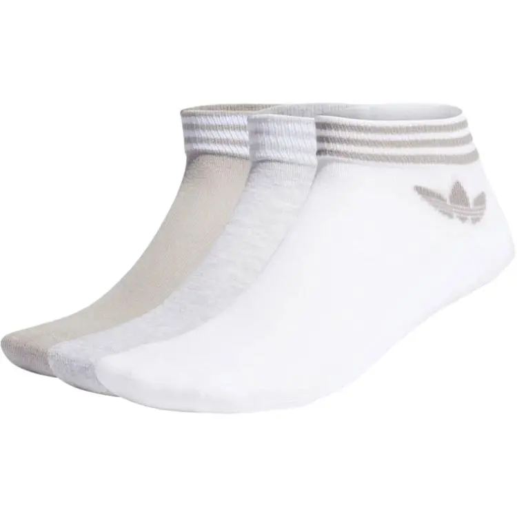 Adidas Ankle Socks Unisex 3 Pack Multicolor