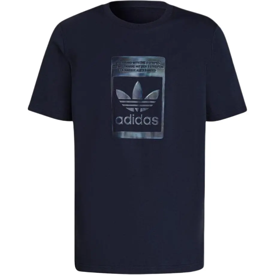 Adidas Originals T Shirt Men's Dark Blue