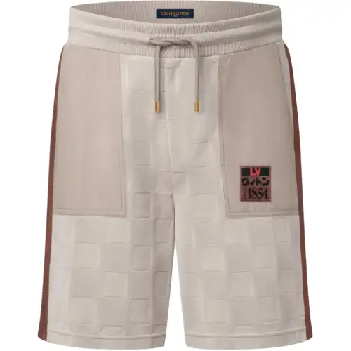 LOUIS VUITTON Damier Hybrid Workwear Shorts