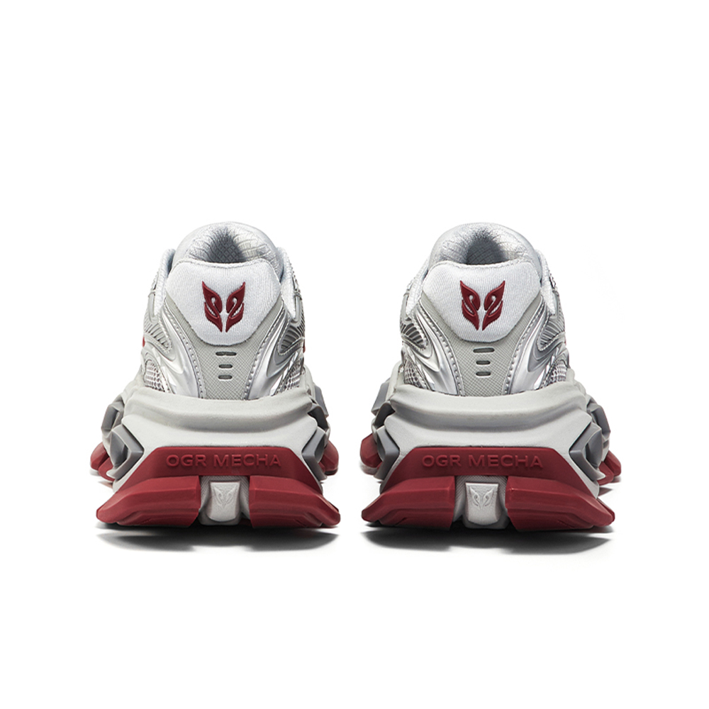 OGR Heterochromia GAZE Low top Chunky Sneakers Unisex Crimson
