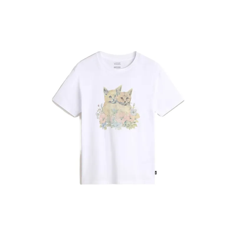 Vans T Shirts Women's White Crew Neck