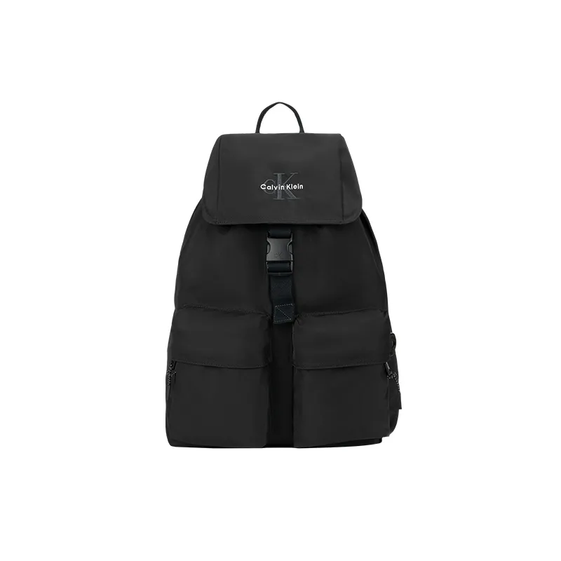 CALVIN KLEIN Fabric Backpack Men's Space Black