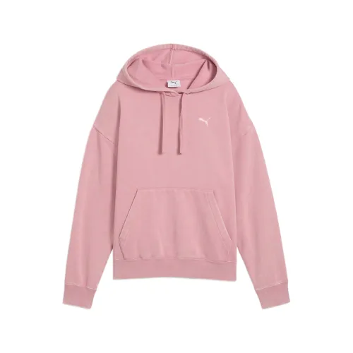 Puma Elevated Essentials Acid Wash Women's Fleece Hoodie