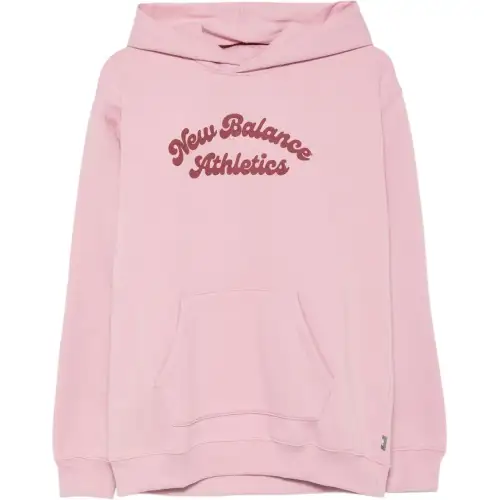 New Balance logo-print hoodie