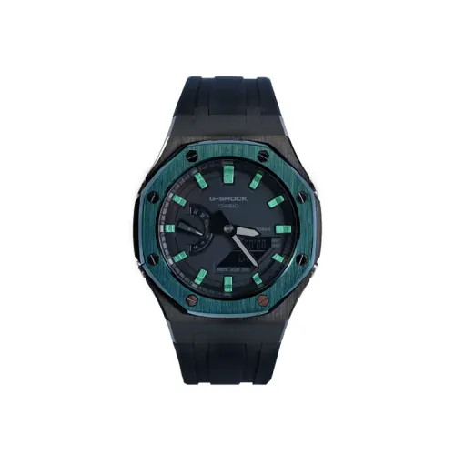 CASIO Men Liquid Crystal/Analog Dual Display Series Black Watch