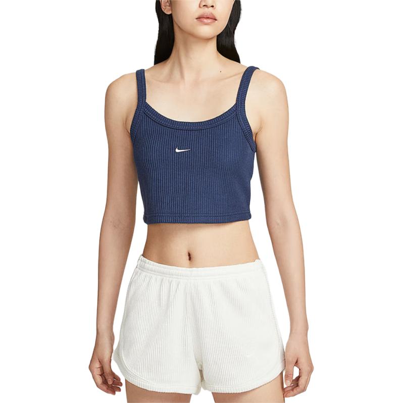 Nike Sleeveless Sports Shirts Women’s Dark Blue Other