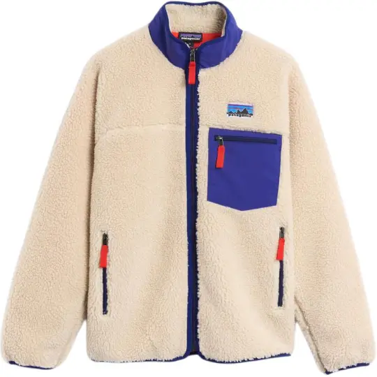 Patagonia Retro-S fleece zip-up jacket