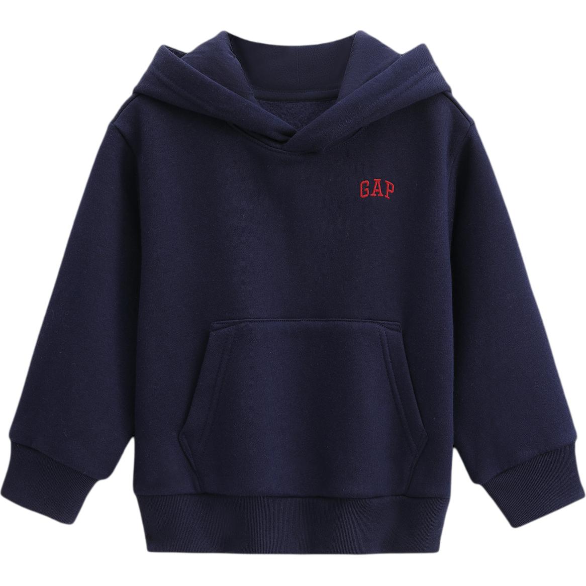 Худи GAP Fleece Hoodie (серое)