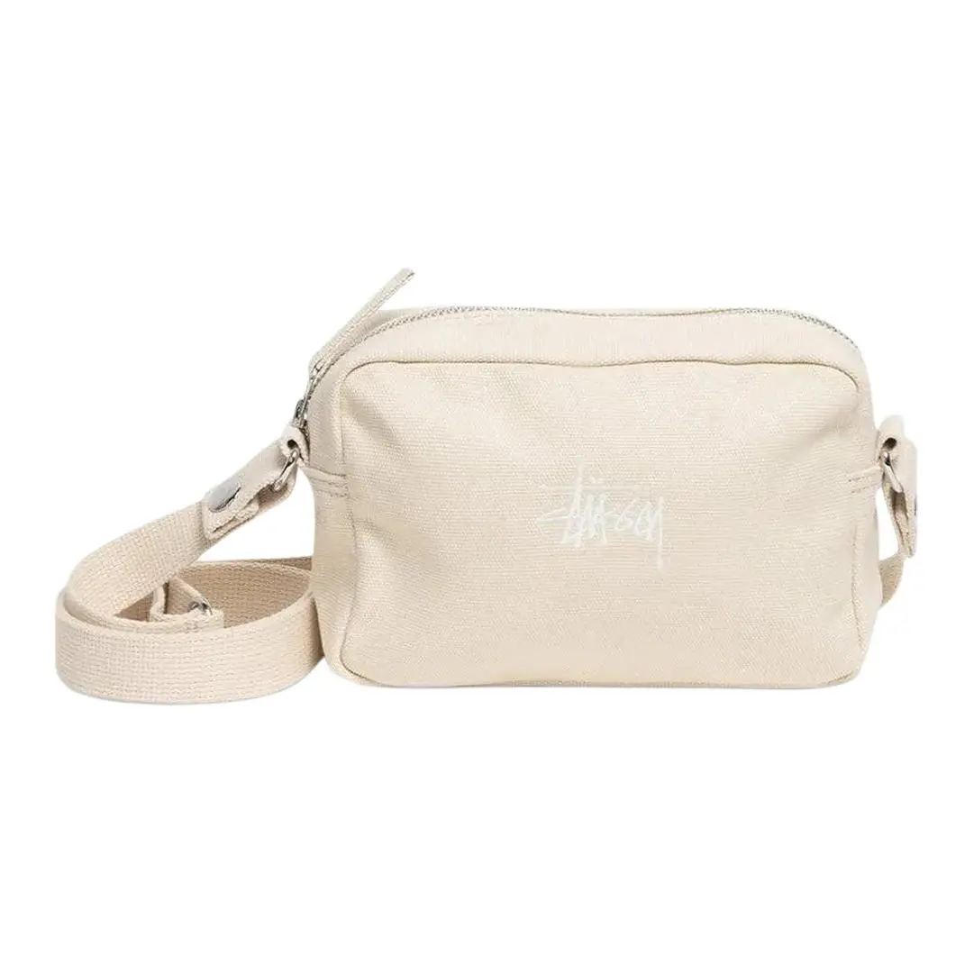 Stussy Cotton Crossbody Bags Unisex Beige