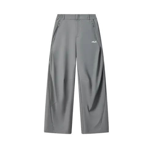 FILA ORIGINALE Casual Pants Women's Cloud Trace Gray