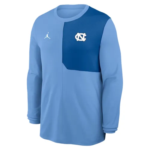 Jordan North Carolina Sideline Coach Men's Jordan Brand Dri-FIT College Long-Sleeve Top