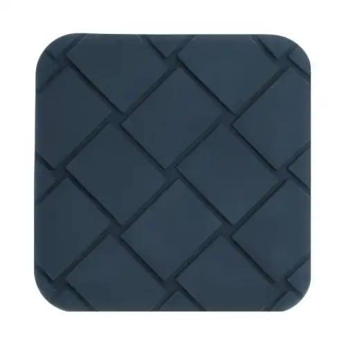 Bottega Veneta Silicone Coin Purse Men's Dark Blue