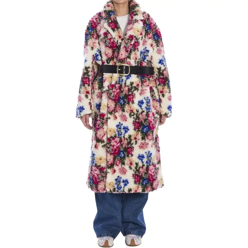 LOEWE Coats Women's Multicolor Lapel Moderate
