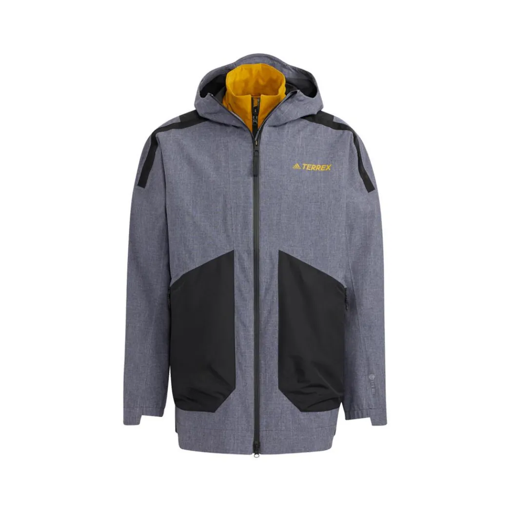 Adidas Jackets & Coats Unisex Gray
