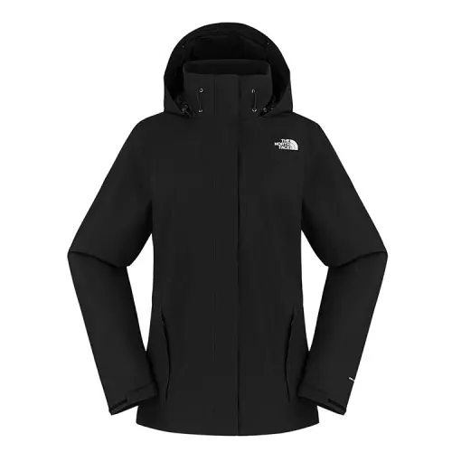 THE NORTH FACE Urban Exploration Hiking Waterproof And Windproof Windbreaker Jacket Women's Cosmic Black