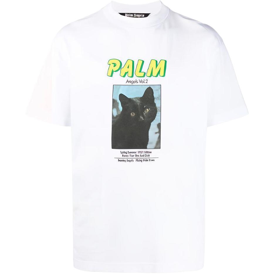 Мужская футболка PALM ANGELS SS21 (белая)