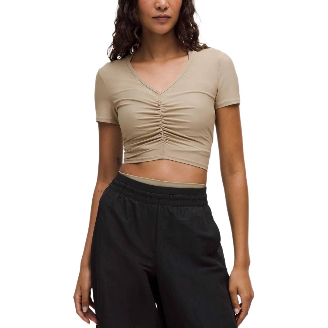 Lululemon Yoga T Shirts Women’s V Neck Moderate