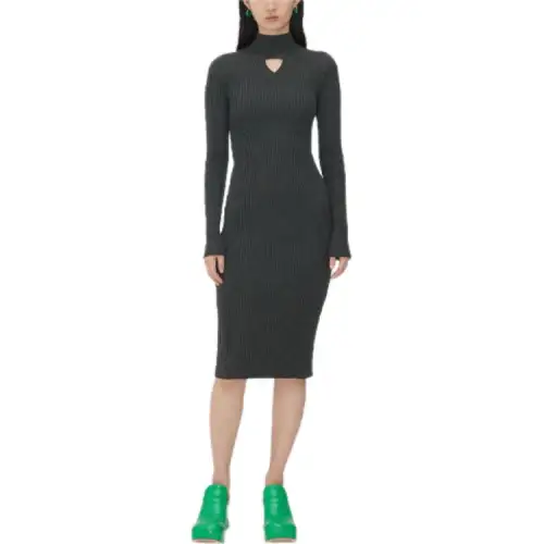 Bottega Veneta Long Sleeved Dress Women's