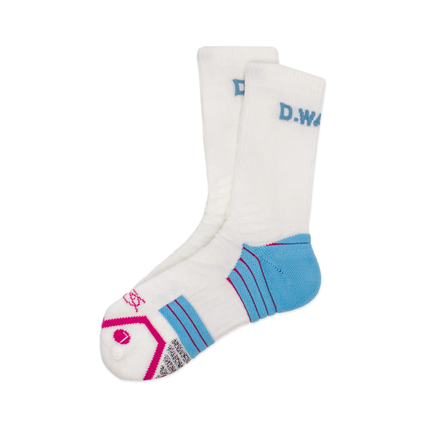 Li Ning Crew Socks Men’s 1 Pack Moon White Blue