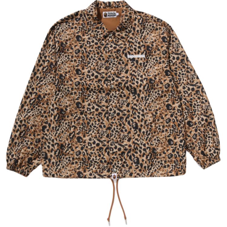 Мужская куртка A BATHING APE (леопардовая)