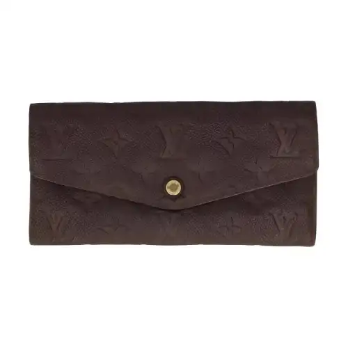 LOUIS VUITTON Monogram Unplant Wallet Women's Brown