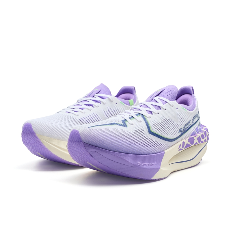XTEP 160X 7.0PRO Running Shoes Women’s Low Top Classic White/Mystic Realm Purple