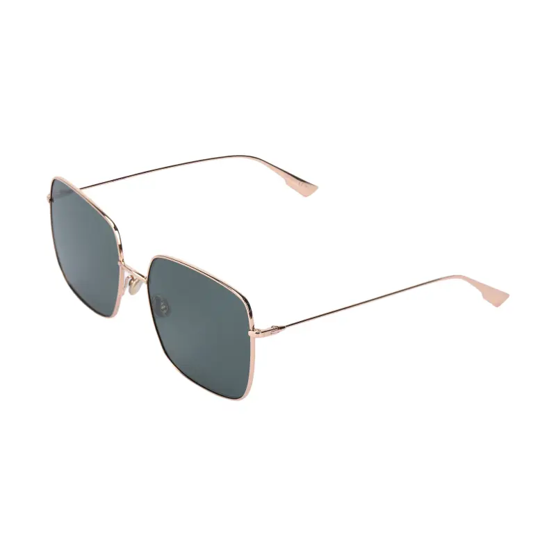 DIOR Square Sunglasses Men's Green