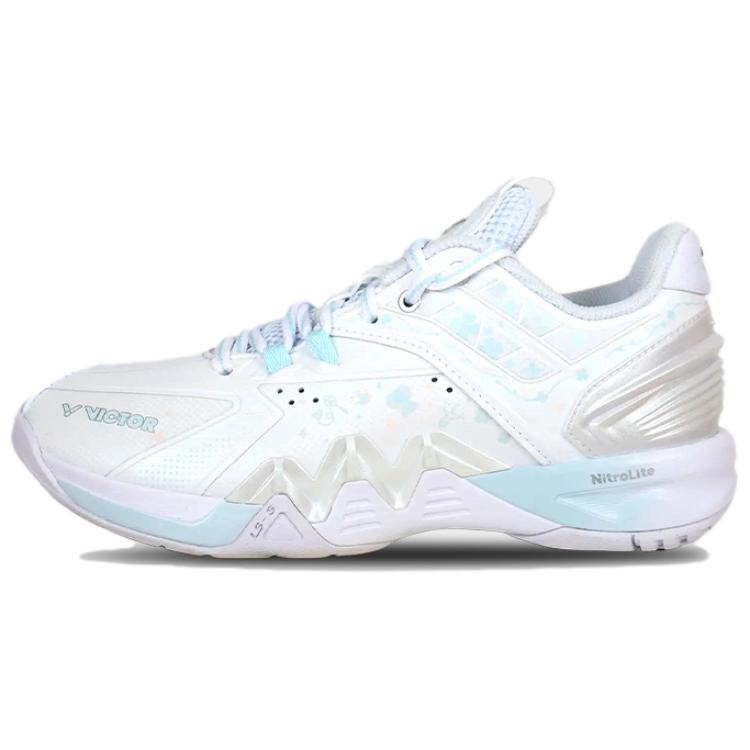 VICTOR 8500NLite Low top Badminton Shoes Unisex White Blue