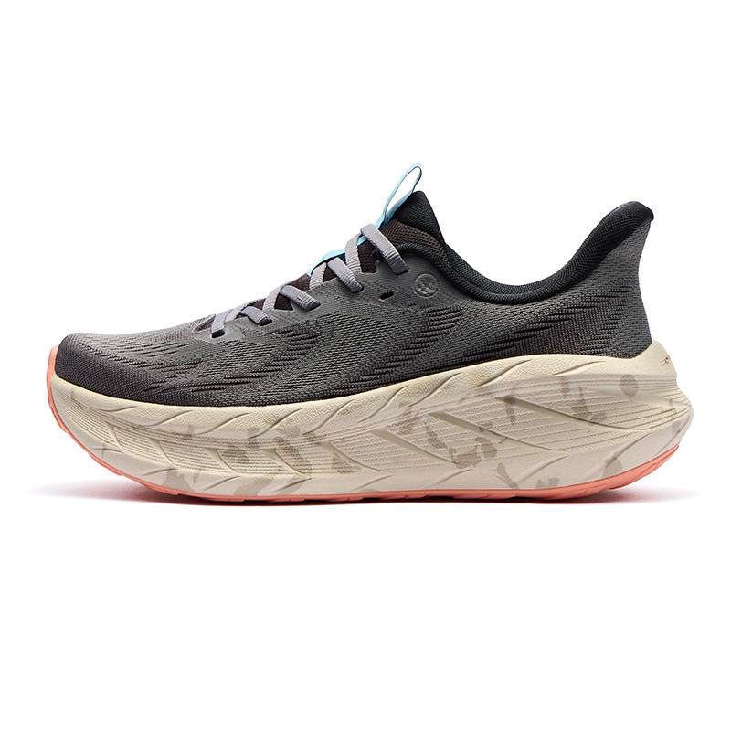 BMAI Expedition Pure 2.0 Slip Resistant Abrasion Resistant Coverage Low top Running Shoes Men’s Gray White