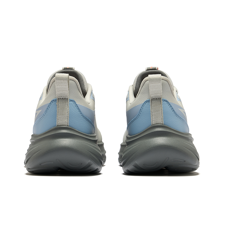 Erke Cushioning Rebound Low top Casual City Commuting Running Shoes Men’s Pencil Gray Powder Blue