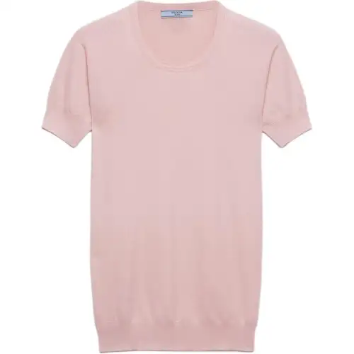 PRADA Short sleeve Ribbed Sweater