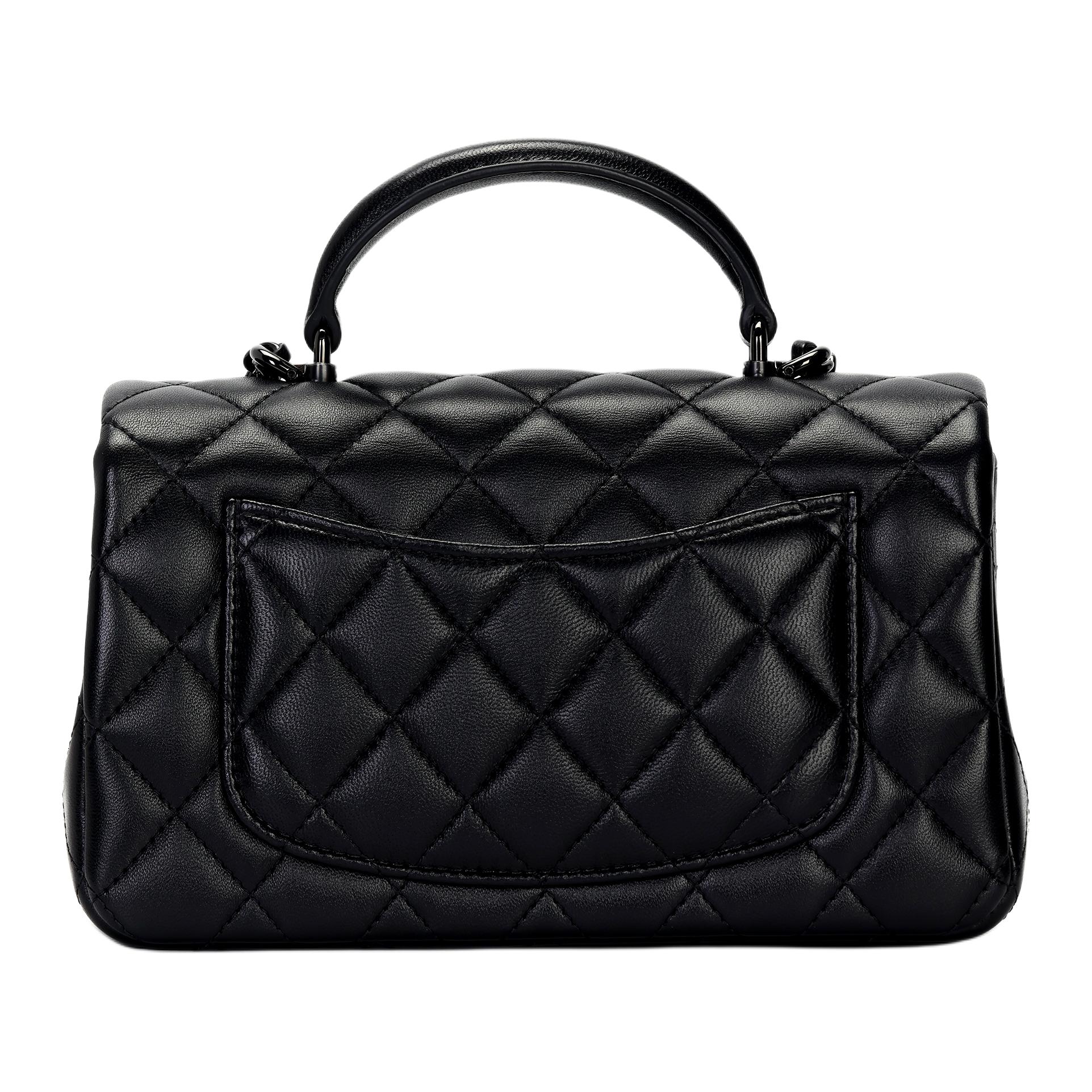 Женская сумка Chanel Classic Flap (черная) — фото 3