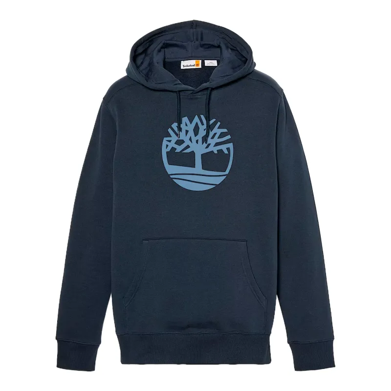 Timberland Sweatshirts Men's Blue Hooded Moderate Regular
