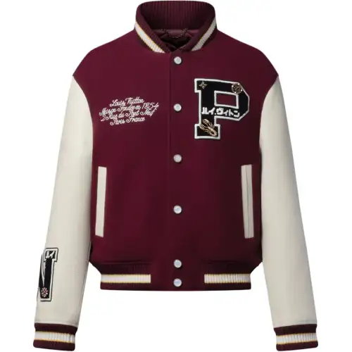 LOUIS VUITTON x Nigo FW25 Baseball Jacket Men's