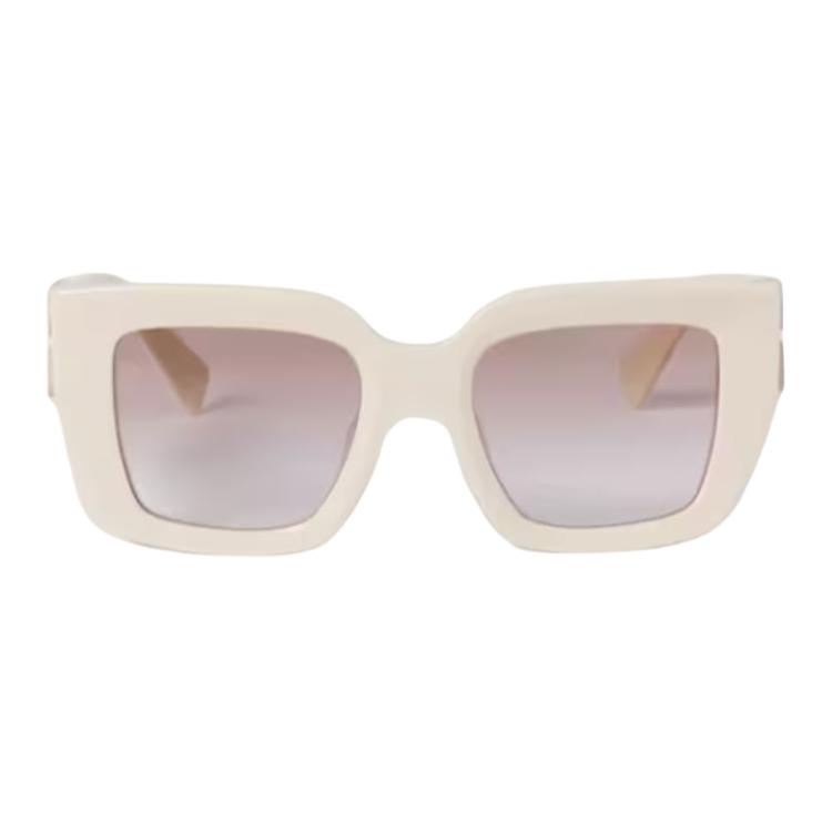 Очки MIU MIU Square Sunglasses (молочные)