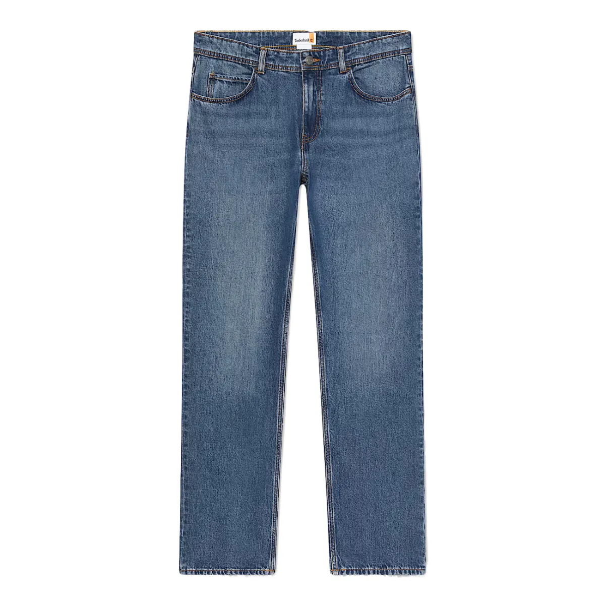 Timberland Jeans Men's Blue Moderate Straight Fit Pants