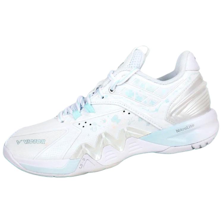 VICTOR 8500NLite Low top Badminton Shoes Unisex White Blue