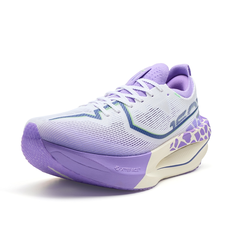 XTEP 160X 7.0PRO Running Shoes Women’s Low Top Classic White/Mystic Realm Purple
