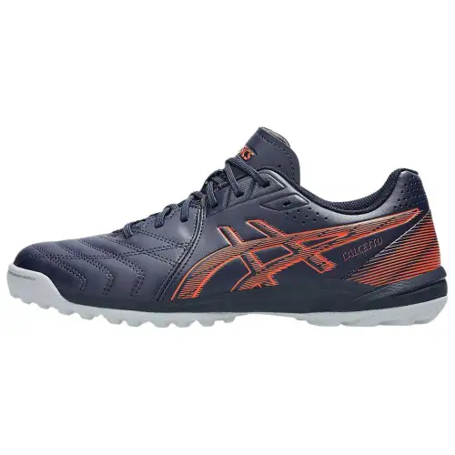 Asics CALCETTO WD 9 Soccer Shoes Unisex Black Orange