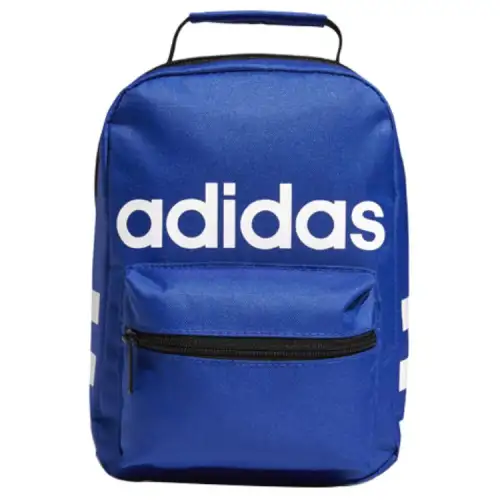 Adidas Polyester Lunch Bag Handbag Unisex Blue